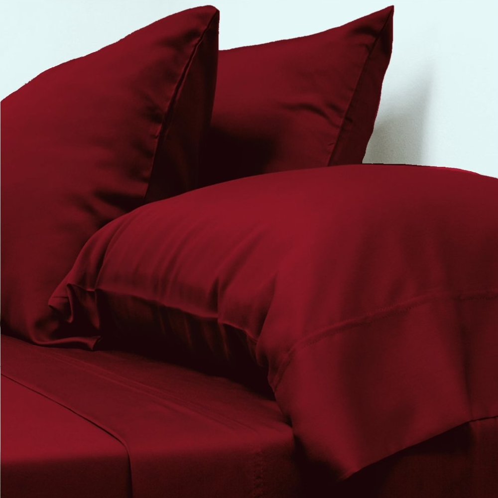 Luxury Bamboo 6 Piece Sheet Set, Burgundy